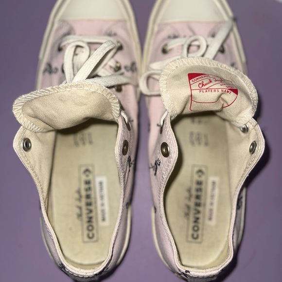 Converse Chuck Taylor 70 Low Flamingo Embroidery Pink All Star Embroidered - Picture 5 of 6